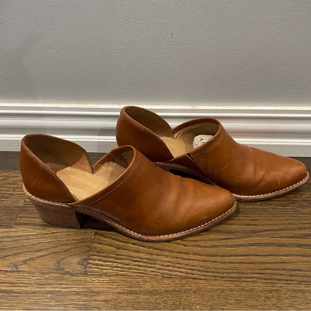 Madewell Brady Boot Brown Leather Size 7.5